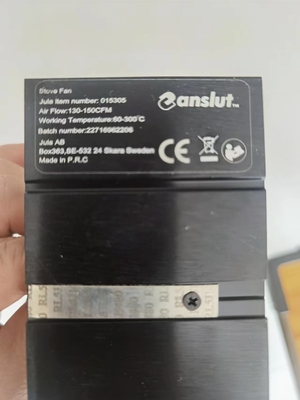 OEM ODM مروحة الموقد الحراري 0.01mm Alu. ABS التطبيق المنزلي