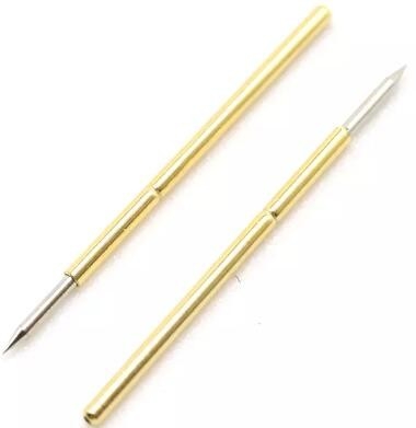 OEM 12mm Dip Pitch Dip 4 Pin Spring Pogo Pins 1.27 ملم بطاقة محمولة