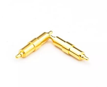 2.9 × 8.5 ملم ذكر Smt Usb Pogo Pin ربيع محمل بريليوم النحاس