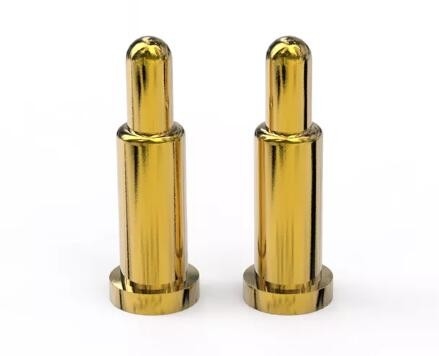 التيار العالي SMT النحاس الاتصال بوغو دبوس Smd طلاء الذهب للمعدات الطبية